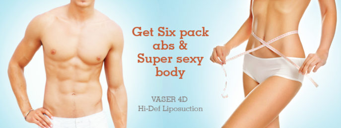 VASER 4D Hi-Def Liposuction six abs